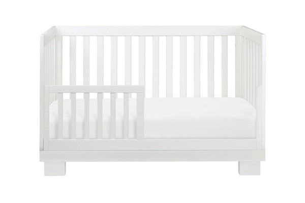 Modo 3-in-1 Convertible Crib with Toddler Bed Conversion Kit (White)
