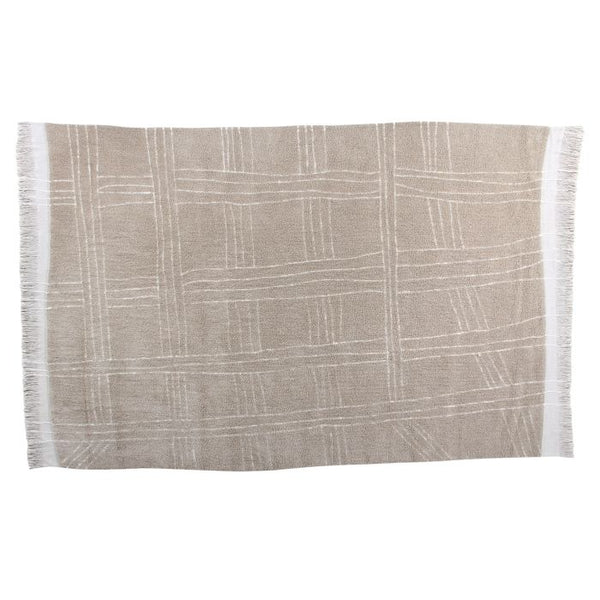 Lorena Canals Woolable Rug Shuka Sandstone XL (w/ non-slip underlay)