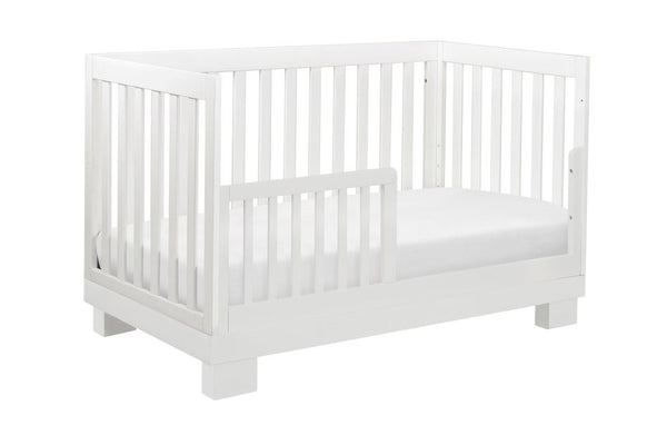 Modo 3-in-1 Convertible Crib with Toddler Bed Conversion Kit (White)