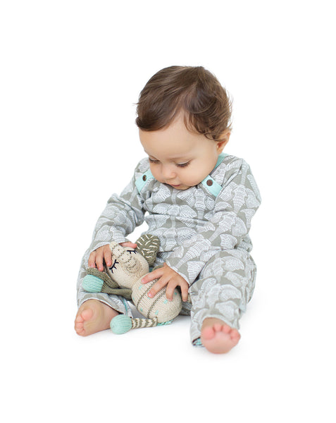 Safari Collection Coverall in Elephant