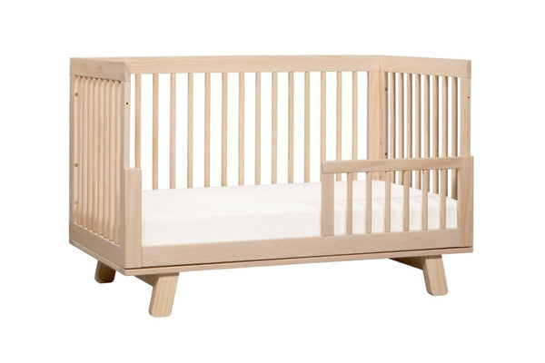 Hudson 3-in-1 Convertible Crib with Toddler Bed Conversion Kit (Natural)