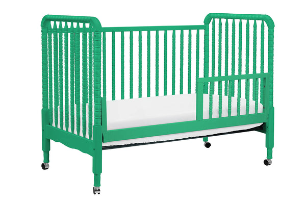 Jenny Lind 3-in-1 Convertible Crib with Toddler Bed Conversion Kit (Emerald)