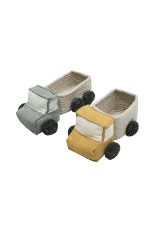 Lorena Canals Set of Mini Baskets Truck
