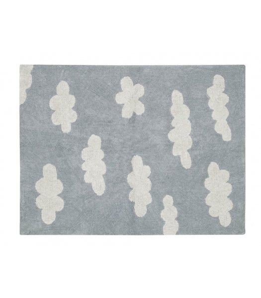Lorena Canals Clouds Grey Washable Rug