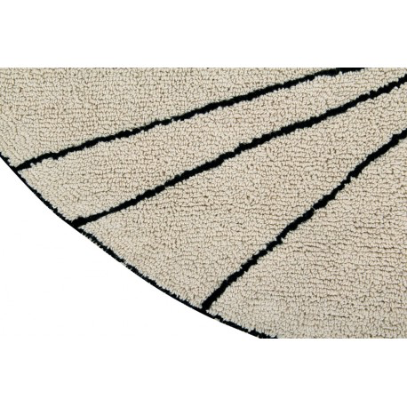 Lorena Canals Trace Beige Washable Rug