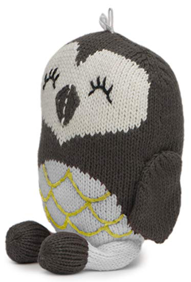 Fawn Collection Rattle Buddy Oona the Owl