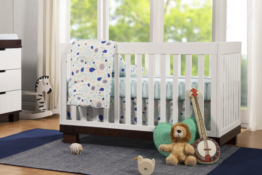 Modo 3-in-1 Convertible Crib with Toddler Bed Conversion Kit (Espresso/White)