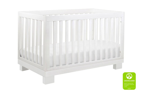 Modo 3-in-1 Convertible Crib with Toddler Bed Conversion Kit (White)