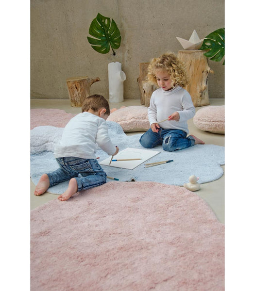 Lorena Canals Puffy Love Nude Washable Rug with Cushion