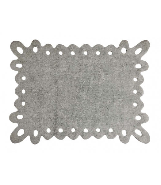 Lorena Canals Lace Grey Washable Rug